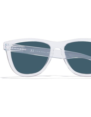 Occhiali da sole Unisex Hawkers One Raw Ø 54,8 mm Trasparente
