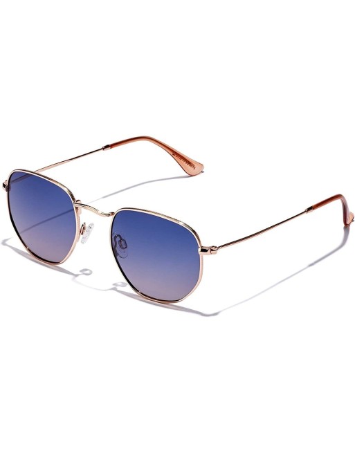 Unisex-Sonnenbrille Hawkers Sixgon Drive Polarisiert Ø 51 mm Grau