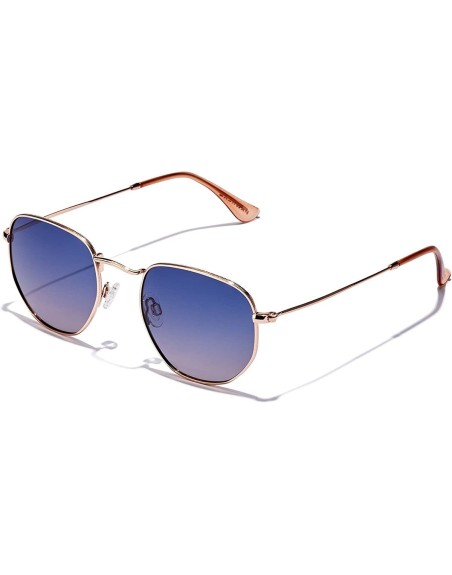 Unisex-Sonnenbrille Hawkers Sixgon Drive Polarisiert Ø 51 mm Grau
