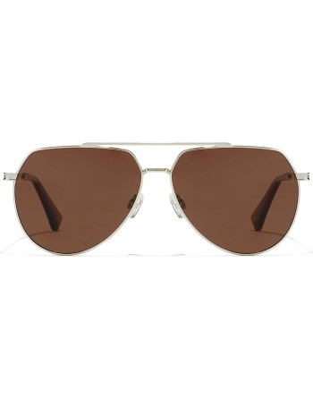 Unisex-Sonnenbrille Hawkers Shadow Polarisiert ø 60 mm Gold Silberfarben Rotgold