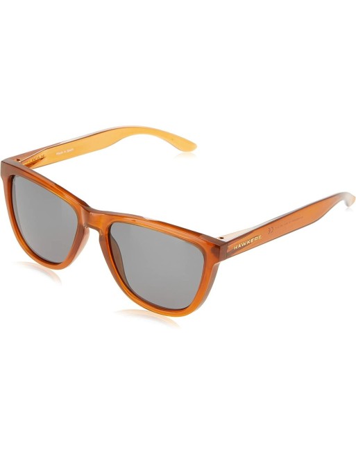 Unisex-Sonnenbrille Hawkers One Raw Polarisiert Ø 55,7 mm Rosa Durchsichtig