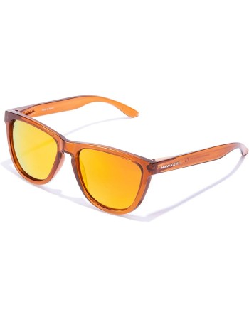Gafas de Sol Unisex Hawkers One Raw Polarizadas Ø 55,7 mm Rosa Transparente