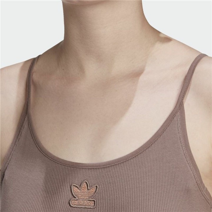 Body Adidas Originals RIbbed Brun