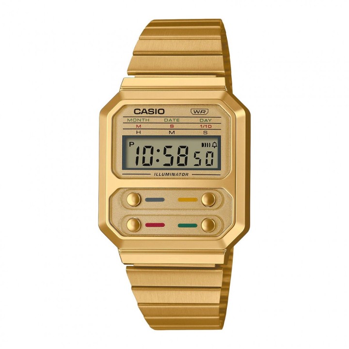Unisex ur Casio A100WEG-9AEF LED (Ø 33 mm)