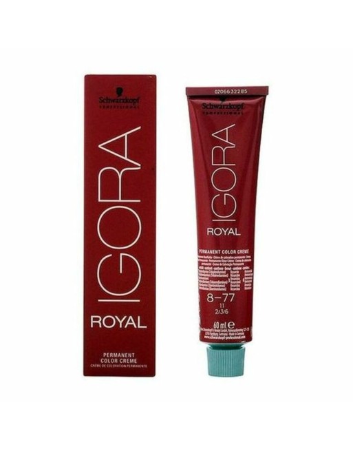 Dauerfärbung Igora Royal Schwarzkopf Igora Royal 8-77 Nº 9.0-rubio muy claro Nº 8.0-rubio claro 60 ml