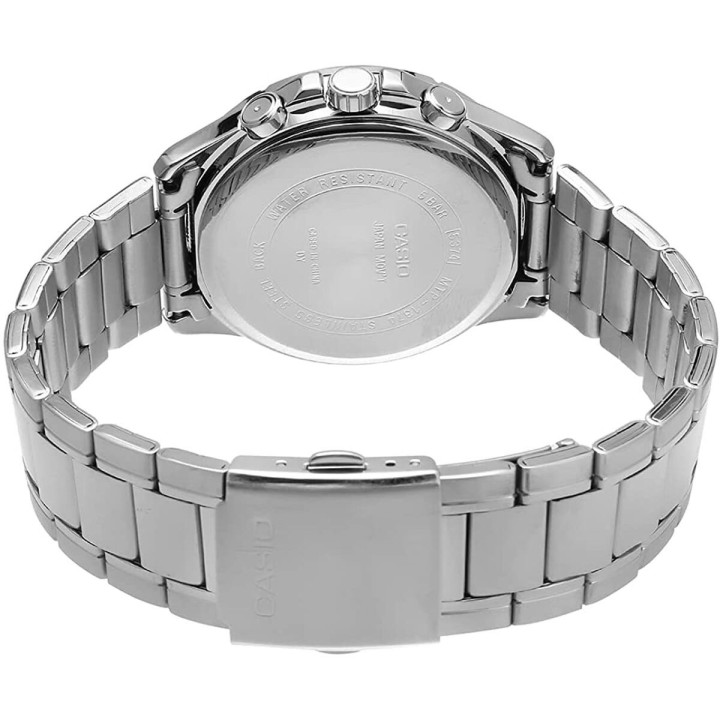 Montre Homme Casio MULTIFUNCTION CALENDAR - BLACK Noir Argenté (Ø 43,5 mm) (Ø 35 mm)