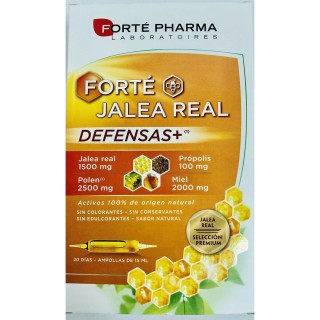 Gelee Royal Forté Pharma Defensas+ 20 Stück