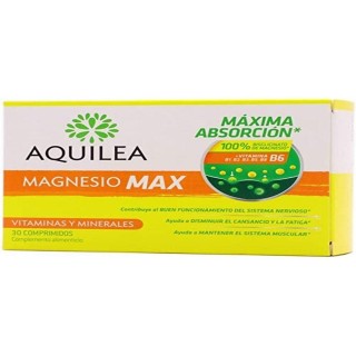 Kosttilskud Aquilea Magnesio Max 30 enheder