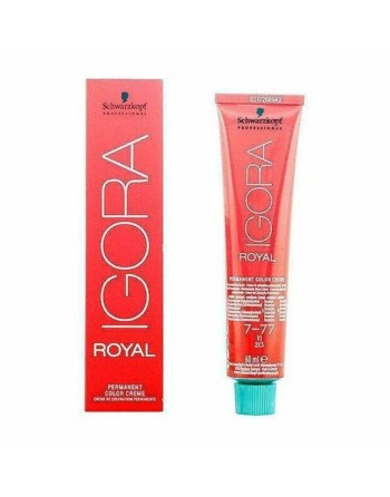 Permanent Dye Igora Royal Schwarzkopf 609787 7-77 Nº 7-77 Nº 9.0-rubio muy claro Nº 8.0-rubio claro 60 ml