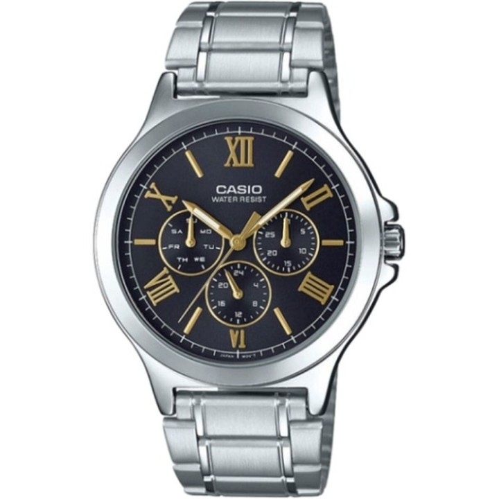 Herreur Casio COLLECTION Sort Sølvfarvet (Ø 41,5 mm)