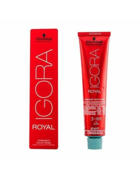 Tinte Permanente Igora Royal Schwarzkopf Igora Royal 3-68 Nº 3-68 Nº 9.0-rubio muy claro Nº 8.0-rubio claro 60 ml