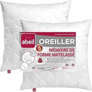 Puden Abeil Memory Hvid 60 x 60 cm