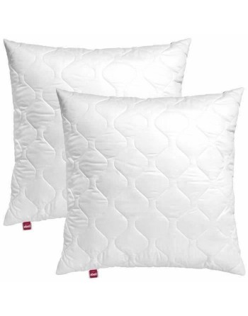 Oreiller Abeil Memory Blanc 60 x 60 cm