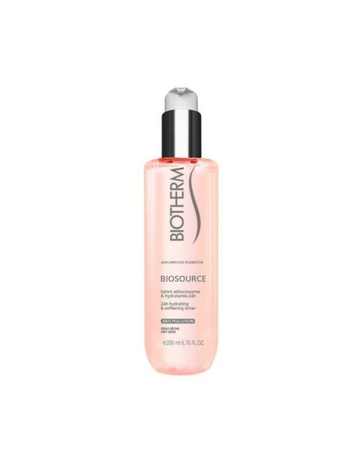 Fugtgivende og blødgivende lotion Biosource Biotherm (200 ml)