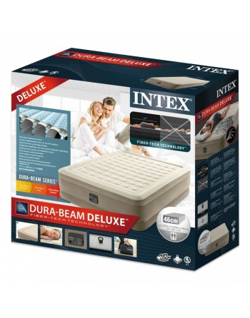 Inflatable Mattress Intex Queen Ultra Plush Fiber-Tech 152 x 46 x 203 cm