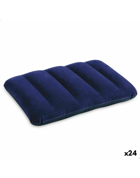 Pillow Intex Downy Pillow Inflatable Blue 43 x 9 x 28 cm (24 Units)