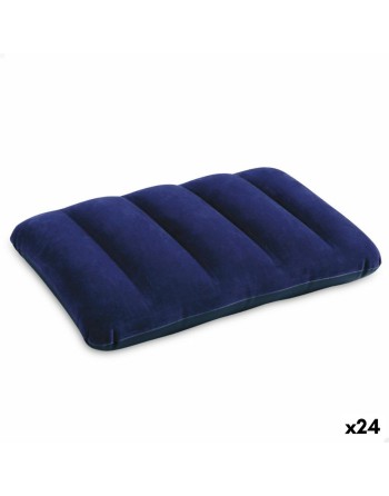 Puden Intex Downy Pillow Oppustelig Blå 43 x 9 x 28 cm (24 enheder)