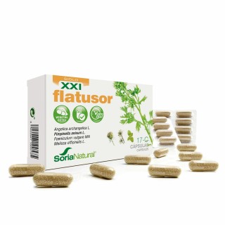 Fordøjelsestilskud Soria Natural Flatusor 30 enheder