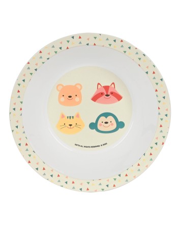 Ensemble Vaisselle pour Enfants Safta Cabecitas (4 Pièces)