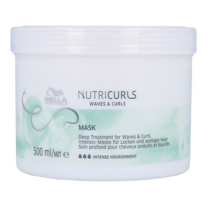 Hårmaske Wella Nutricurls
