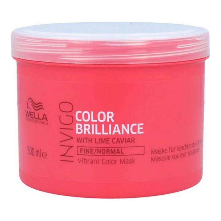 Maske Beskyttelse af Farven Invigo Blilliance Wella 8005610633718 500 ml 150 ml