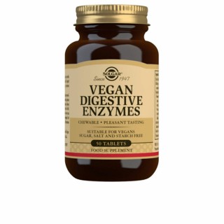 Enzymes digestives végétaliennes Solgar   50 Unités
