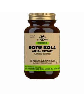 Gotu Kola Extracto Aéreo Solgar   100 Unidades