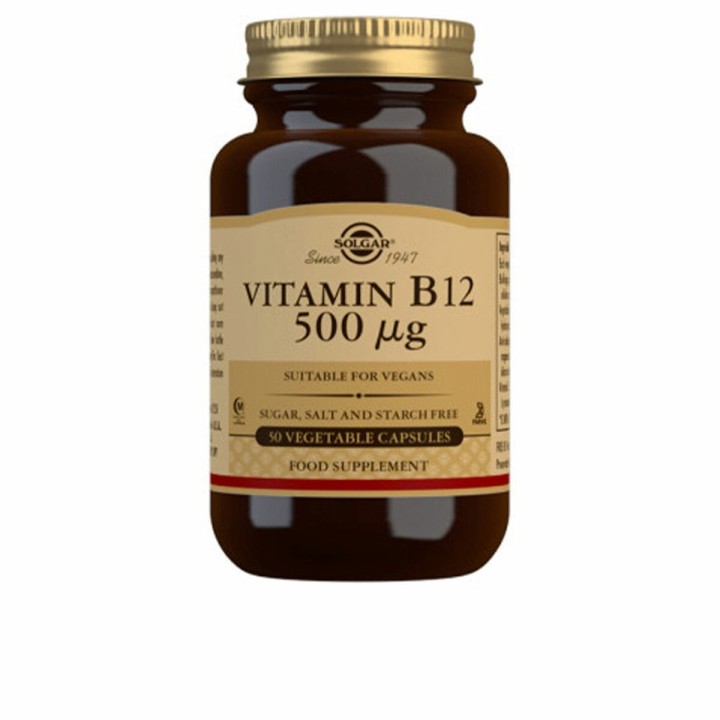 Vitamina B12 Solgar   Vitamina B12 50 Unidades