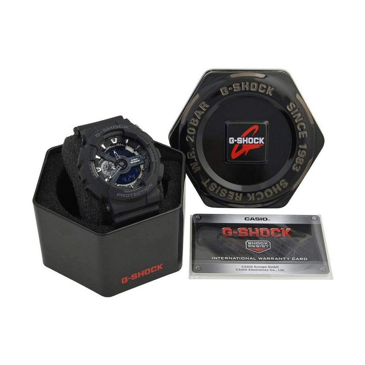 Orologio Uomo Casio G-Shock CLASSIC Nero Argentato (Ø 55 mm)