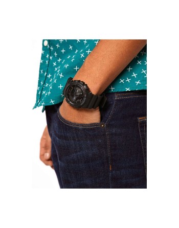 Herrenuhr Casio G-Shock CLASSIC Schwarz Silberfarben (Ø 55 mm)