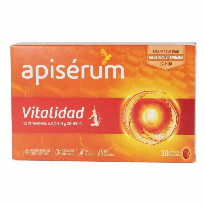 Kosttilskud Apiserum Vitalidad 30 enheder