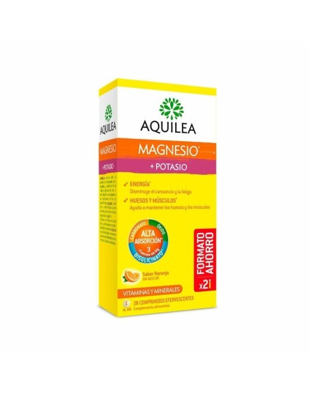 Complemento Alimenticio Aquilea   Magnesio Potasio 28 Unidades