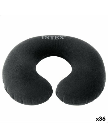 Almohada de Viaje Intex Gris 36 x 10 x 30 cm (36 Unidades)