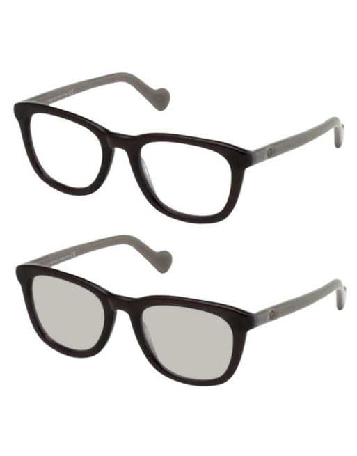 Solbriller til mænd Moncler PHOTOCHROMIC TRANSPARENT GRAY WITH MEDIUM GRAY