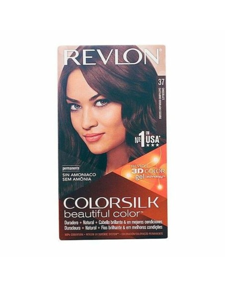 Farve uden Ammoniak Colorsilk Revlon Colorsilk (1 enheder)