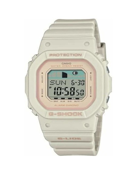 Montre Femme Casio G-Shock G-LIDE WHITE - SURF TIDE GRAPHS