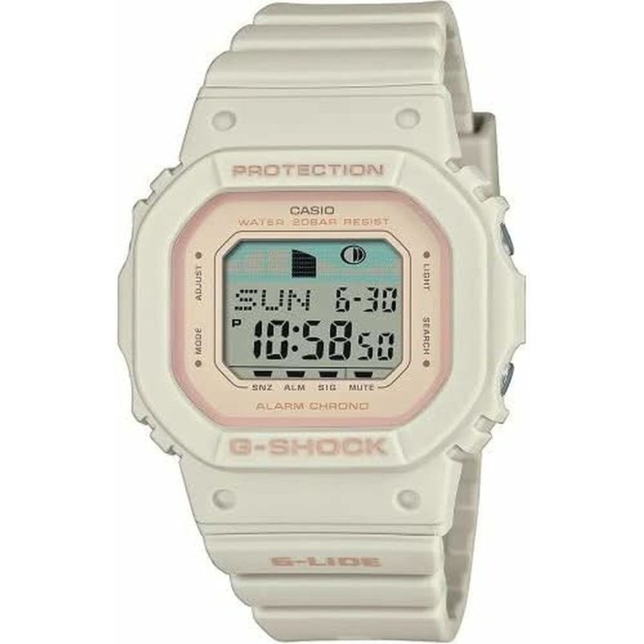 Orologio Donna Casio G-Shock G-LIDE WHITE - SURF TIDE GRAPHS
