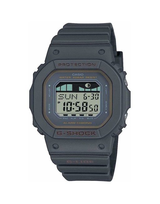 Montre Femme Casio G-Shock G-LIDE BLACK - SURF TIDE GRAPHS