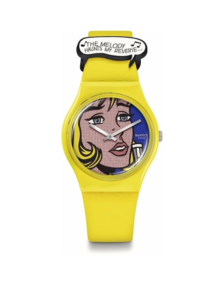 Men's Watch Swatch REVERIE BY ROY LICHTENSTEIN, THE WATCH (Ø 34 mm)