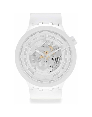 Infant's Watch Swatch BIOCERAMIC C-WHITE (Ø 47 mm)