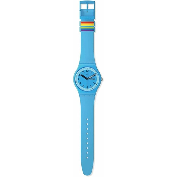 Orologio Uomo Swatch PROUDLY BLUE (Ø 41 mm)