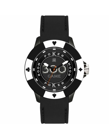 Unisex-Uhr Light Time POKER (Ø 41 mm)