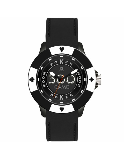 Unisex-Uhr Light Time POKER (Ø 41 mm)