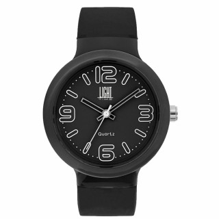 Unisex ur Light Time EUROPE Sort (Ø 40 mm)