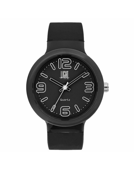 Unisex ur Light Time EUROPE Sort (Ø 40 mm)