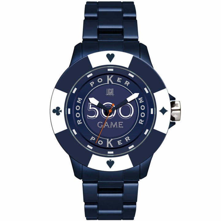 Reloj Unisex Light Time POKER (Ø 41 mm)