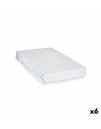 Protector de colchón Blanco 135 x 195 cm (6 Unidades)