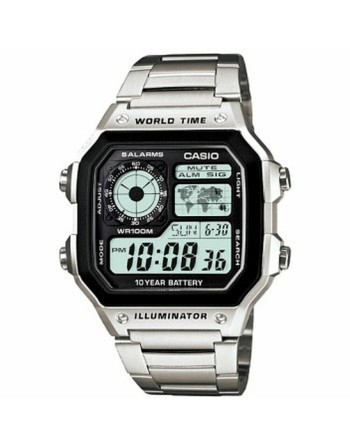 Montre Unisexe Casio Bruni Basics-Clear 4054274791979 Noir Argenté