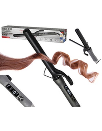 Krøllejern Adler AD 2114 Sort Grå Keramik 1 Dele