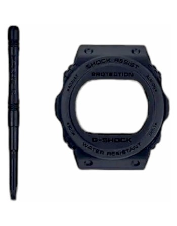 Unisex-Uhr Casio G-Shock THE ORIGIN - REMASTER BLACK SERIE 40TH ANNIVERSAR BY ERIC HAZE (2 BEZELS)